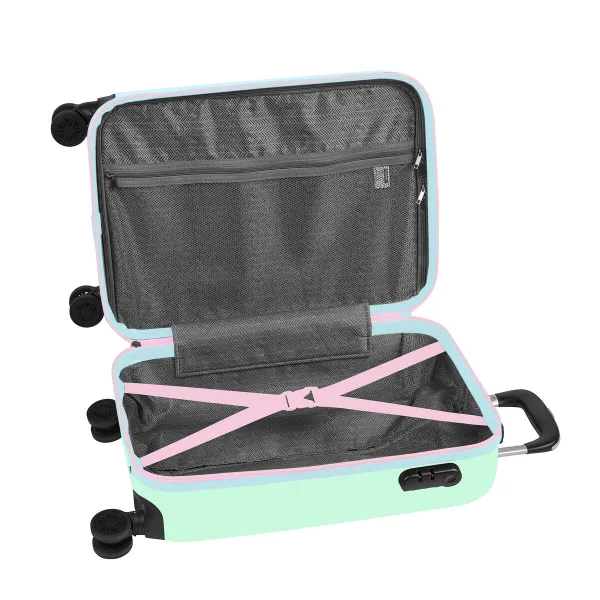 School Bag Pembe pembe Multicolour 34,5 x 55 x 20 cm