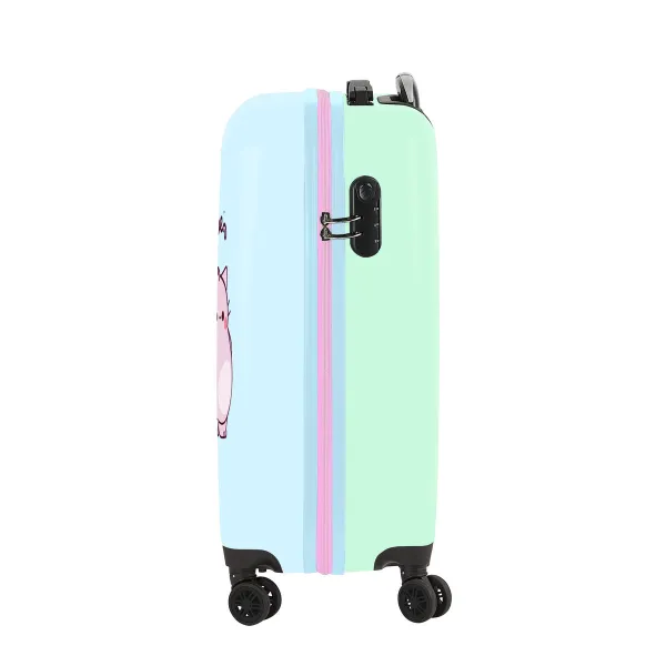 School Bag Pembe pembe Multicolour 34,5 x 55 x 20 cm