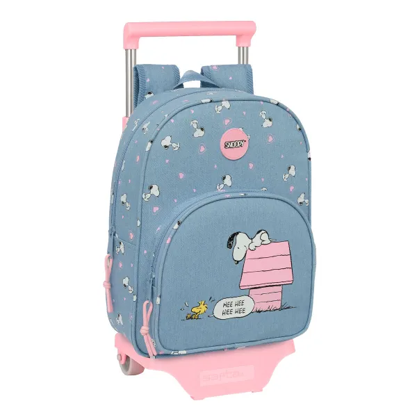 School Bag Snoopy 26 x 11 x 67 cm 26 x 34 x 11 cm