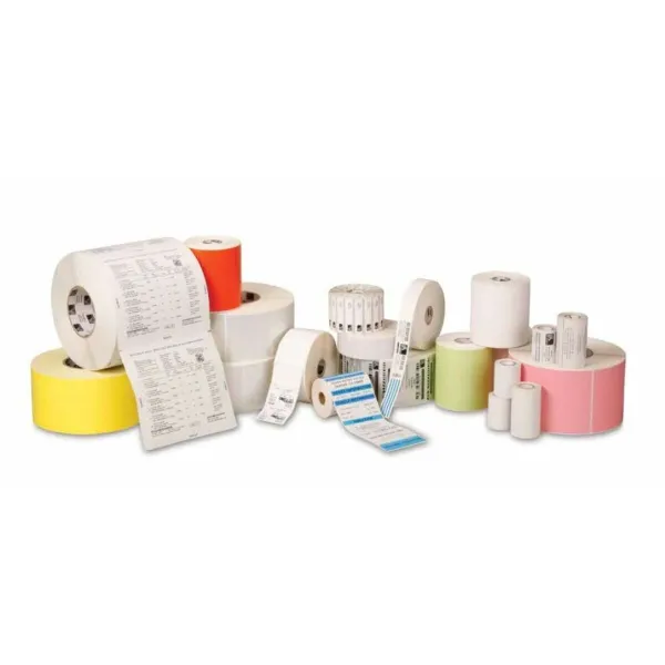 Printer Labels Zebra 10015358K White (6 Units)