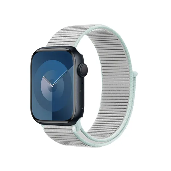 Crong Nylon - Sport Band for Apple Watch 38/40/41/42 mm (Pastel Gray)