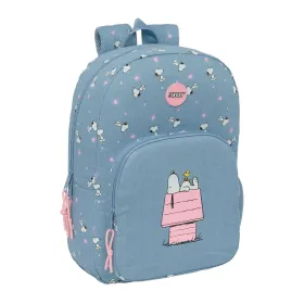 Mokyklinis krepšys Snoopy Denim 30 x 46 x 14 cm