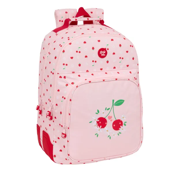 School Bag Glow Lab Frutitas 32 x 42 x 15 cm