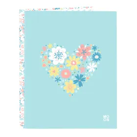 Rengaskansio Moos Fiori Monivärinen A4 26.5 x 33 x 4 cm