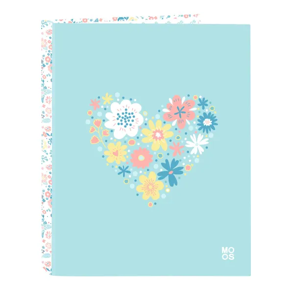 Rengaskansio Moos Fiori Monivärinen A4 26.5 x 33 x 4 cm