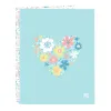 Rengaskansio Moos Fiori Monivärinen A4 26.5 x 33 x 4 cm