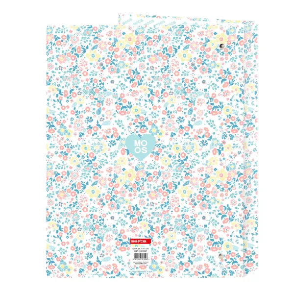 Rengaskansio Moos Fiori Monivärinen A4 26.5 x 33 x 4 cm