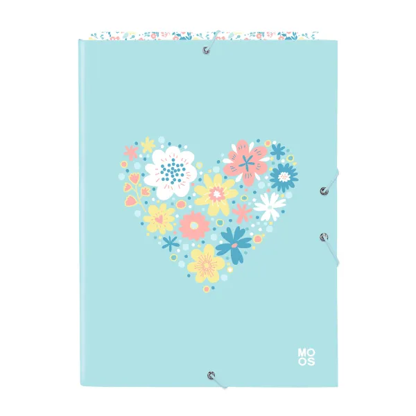 Rengaskansio Moos Fiori Monivärinen A4 26 x 33.5 x 2.5 cm