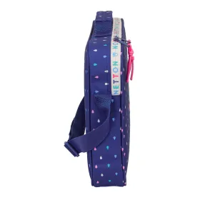 Mokyklinis krepšys Benetton Drop Spalvotas 38 x 28 x 6 cm