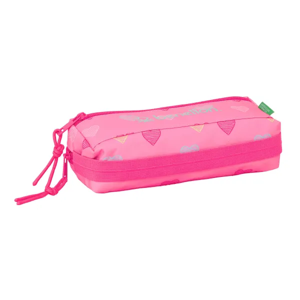 Ceļasoma Benetton Heart Rozā 22 x 8,5 x 6 cm