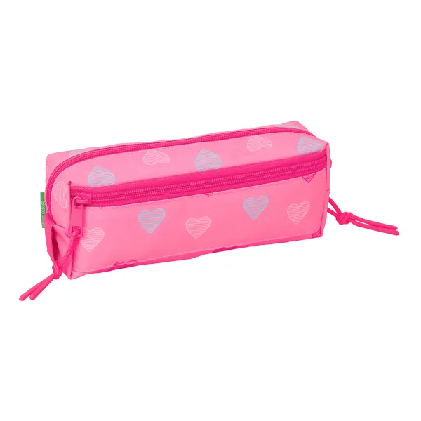 Ceļasoma Benetton Heart Rozā 22 x 8,5 x 6 cm