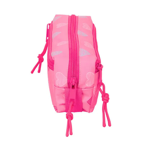Ceļasoma Benetton Heart Rozā 22 x 8,5 x 6 cm
