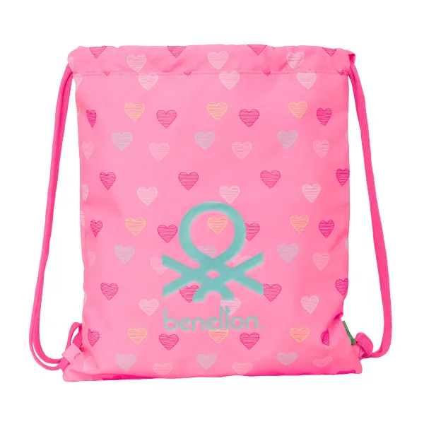 Narureppu Benetton Heart Pinkki 35 x 40 x 1 cm