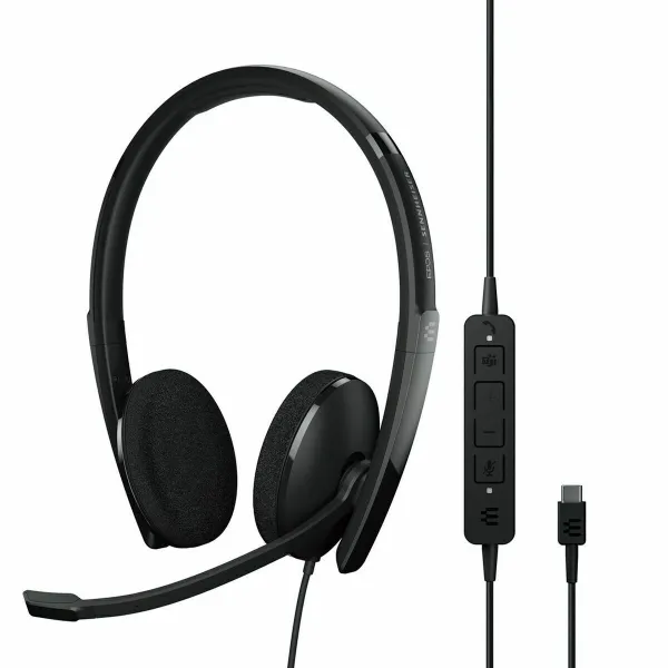 Austiņas ar Mikrofonu Epos 1000905 Melns