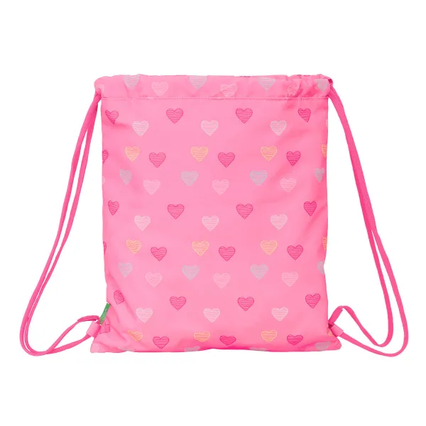 Narureppu Benetton Heart Pinkki 35 x 40 x 1 cm