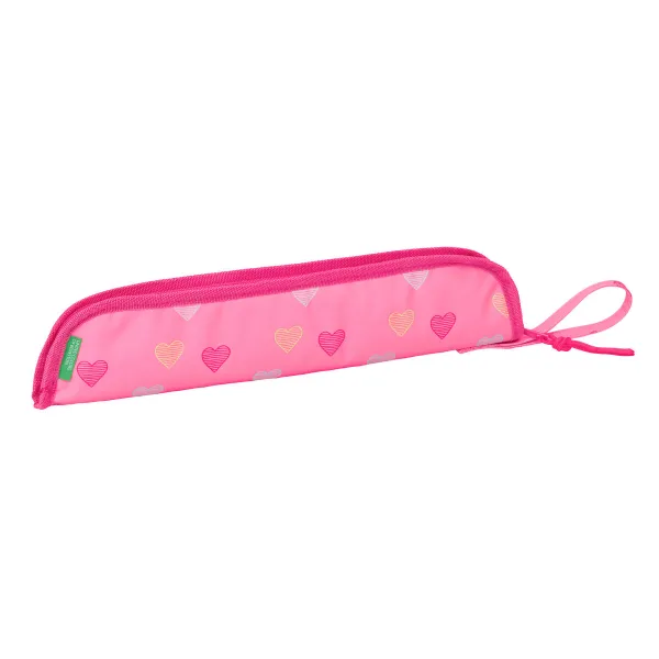 Flautas turētājs Benetton Heart Rozā 37 x 8 x 2 cm