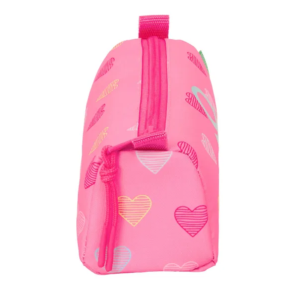 Ceļasoma Benetton Heart Rozā 21 x 8 x 7 cm
