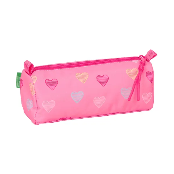 Ceļasoma Benetton Heart Rozā 21 x 8 x 7 cm