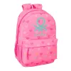 School Bag Benetton Heart Pink 30 x 46 x 14 cm