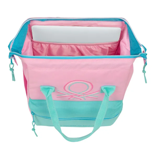 School Bag Benetton benetton Multicolour 27 x 40 x 19 cm