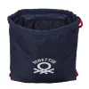 Backpack with Strings Benetton Together Navy Blue 35 x 40 x 1 cm