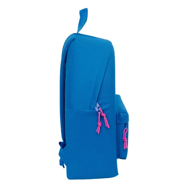 School Bag Benetton Azulina Blue 33 x 42 x 15 cm