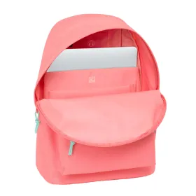 Mokyklinis krepšys Benetton benetton basics Koralas 31 x 41 x 16 cm