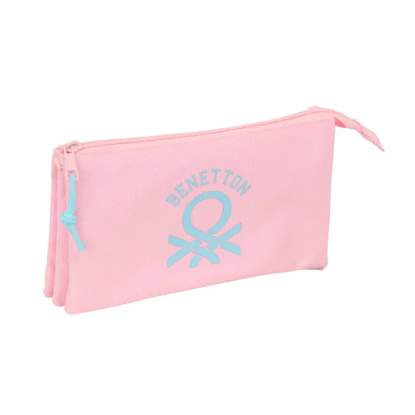 Ceļasoma Benetton Rosa pastel Rozā 22 x 12 x 3 cm