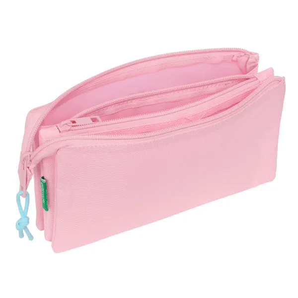 Ceļasoma Benetton Rosa pastel Rozā 22 x 12 x 3 cm