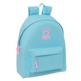Mokyklinis krepšys Benetton Celeste Celeste 33 x 42 x 15 cm