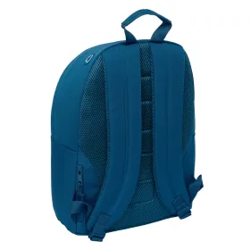 Mokyklinis krepšys Benetton benetton basics Tamsiai mėlyna 31 x 41 x 16 cm