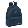 School Bag Benetton Antracita 33 x 42 x 15 cm