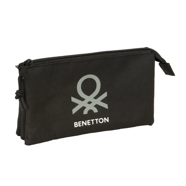 Ceļasoma Benetton Negro Melns 22 x 12 x 3 cm