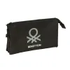 Ceļasoma Benetton Negro Melns 22 x 12 x 3 cm