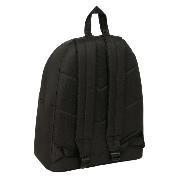 Koululaukku Benetton Negro Musta 33 x 42 x 15 cm
