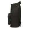 School Bag Benetton benetton basics Black 31 x 41 x 16 cm