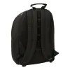 School Bag Benetton benetton basics Black 31 x 41 x 16 cm