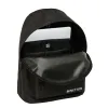 School Bag Benetton benetton basics Black 31 x 41 x 16 cm
