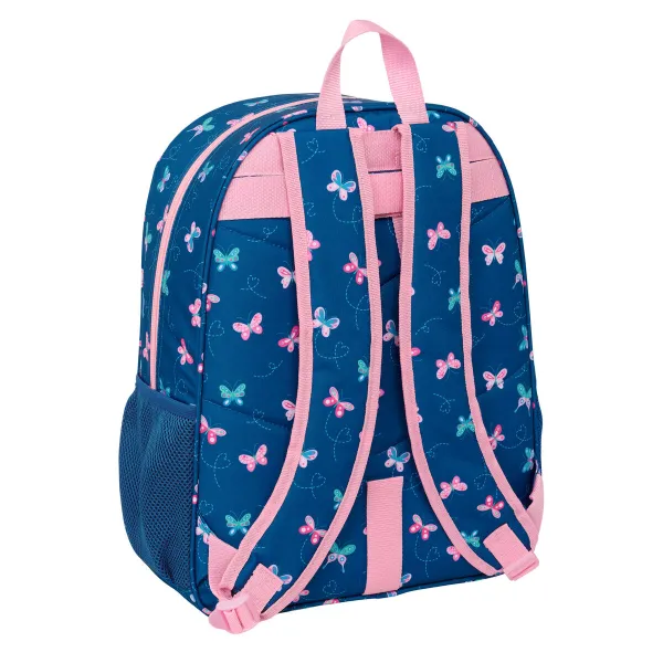 School Bag BlackFit8 Mariposas Multicolour 33 x 42 x 14 cm