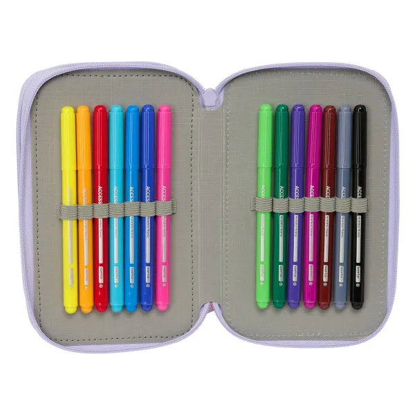 Ceļasoma Safta Bouquet Rozā Ceriņš 12,5 x 19,5 x 5,5 cm 37 Daudzums