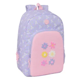 Koululaukku Safta Bouquet Pinkki Liila 30 x 46 x 14 cm