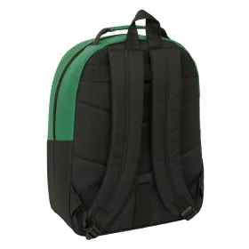 Koululaukku BlackFit8 Varsity Musta Vihreä 32 x 42 x 15 cm