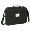 School Bag BlackFit8 Varsity Black Green 38 x 28 x 6 cm