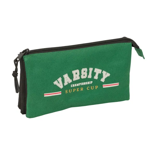 Ceļasoma BlackFit8 Varsity Melns Zaļš 22 x 12 x 3 cm