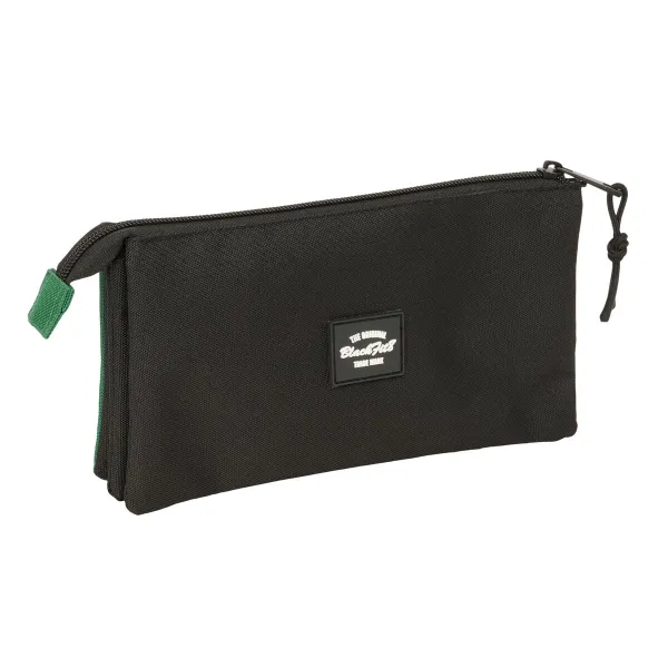 Ceļasoma BlackFit8 Varsity Melns Zaļš 22 x 12 x 3 cm
