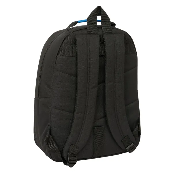 School Bag BlackFit8 Underground Blue Black 32 x 42 x 15 cm