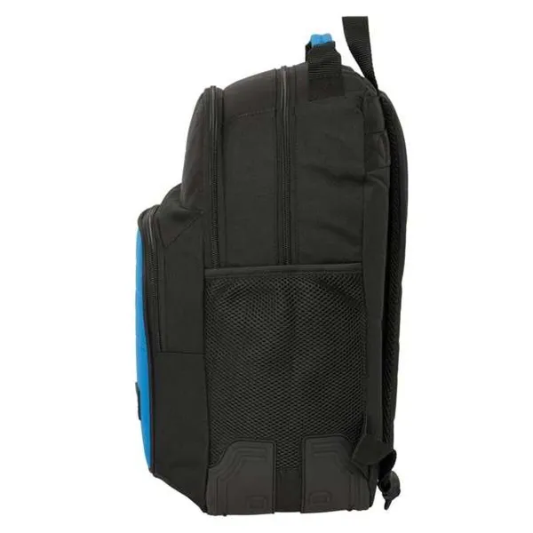 School Bag BlackFit8 Underground Blue Black 32 x 42 x 15 cm