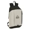School Bag Kappa Grey Black Grey 22 x 39 x 10 cm