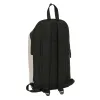 School Bag Kappa Grey Black Grey 22 x 39 x 10 cm