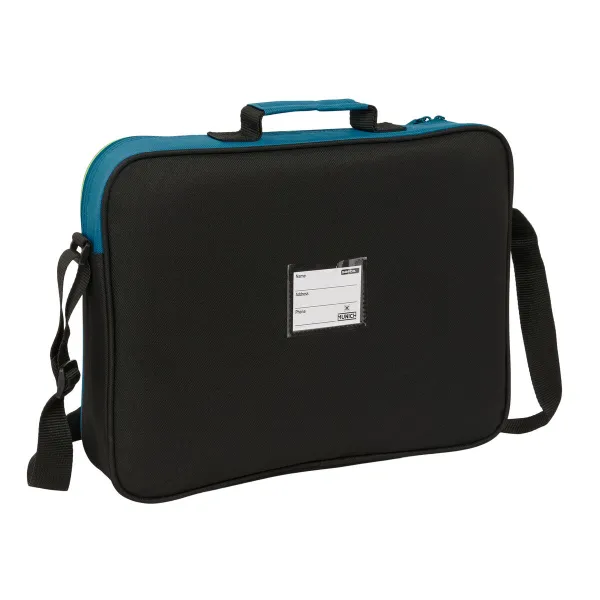 School Bag Munich Land Black Green 38 x 28 x 6 cm
